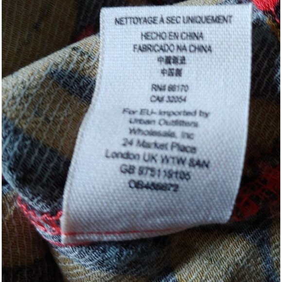 Free People Tallula Poppy Orange Floral Bell Sleeve Deep Pockets Mini Dress M - Picture 14 of 15